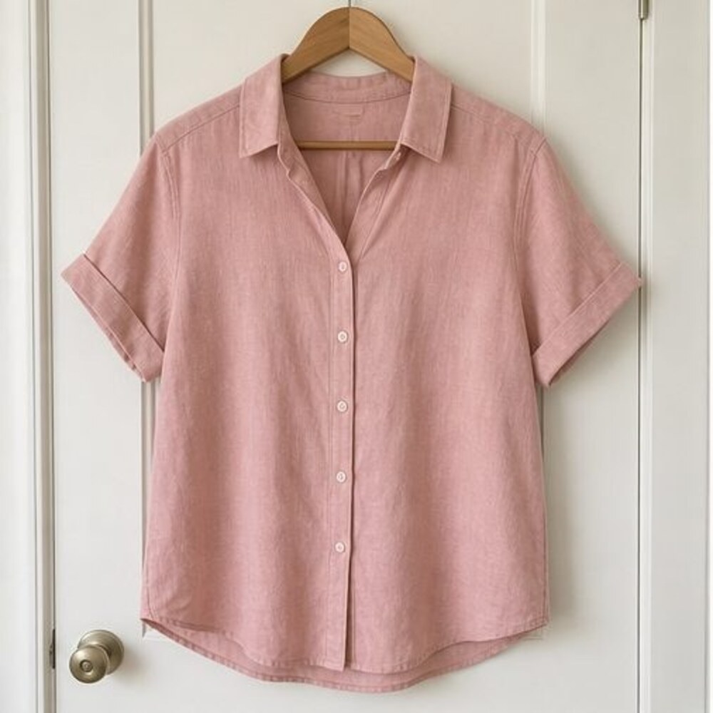 Blush Wrap Blouse